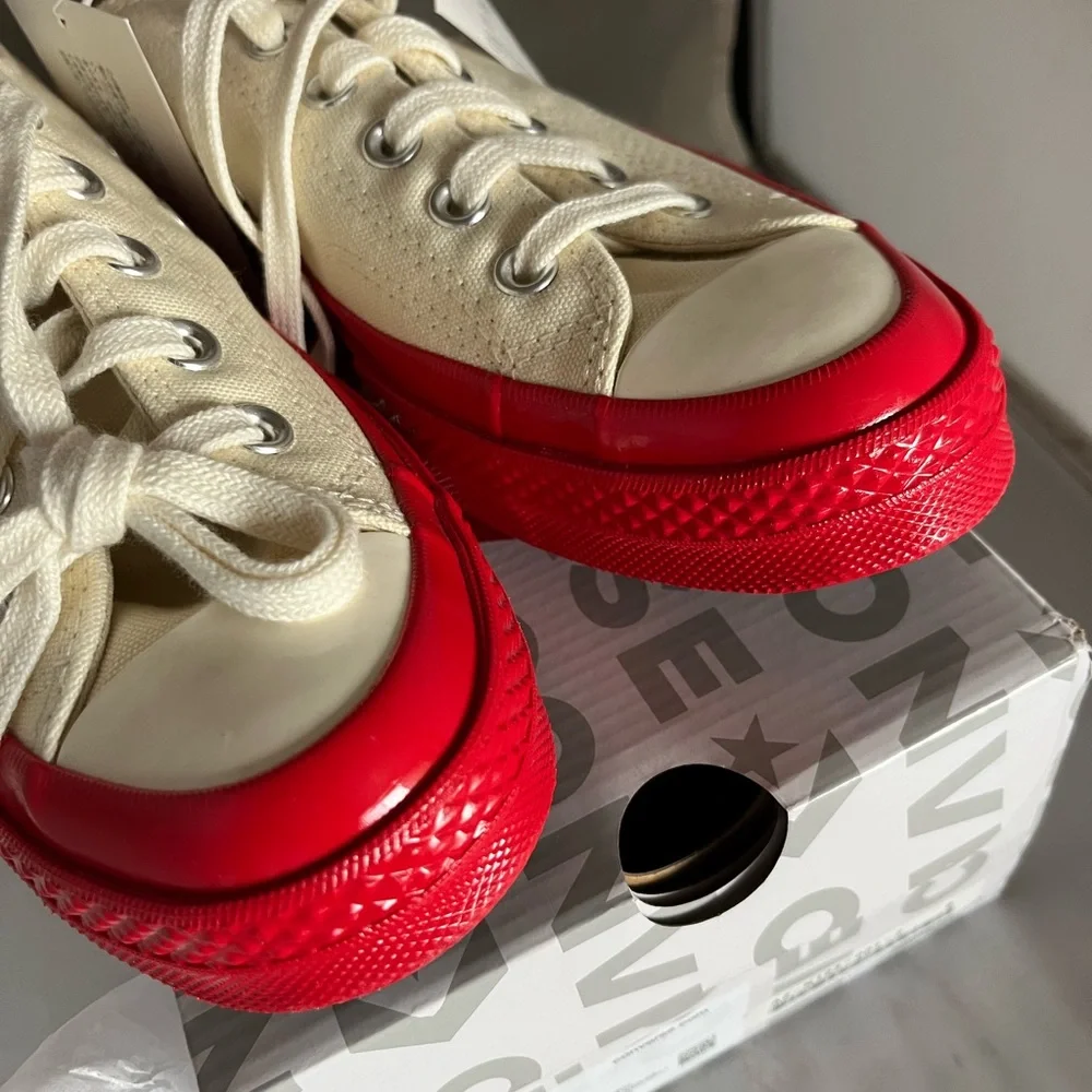 Comme Des Garcons Play Converse Limited edition chuck low 70 M8 W10